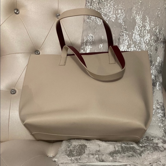 NEW Kate Spade Foster Court Tasha Pebble/True Red Large Leather Tote - Picture 11 of 16